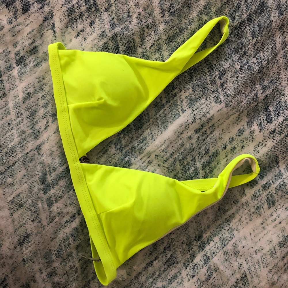 Neon bikini top